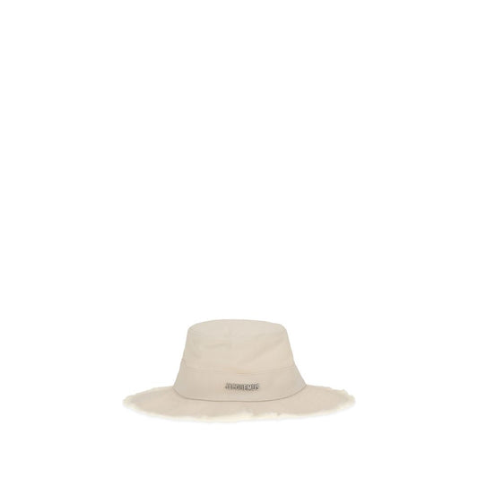 White Cotton Bucket Hat