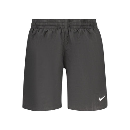Black Polyester Mens Boxer