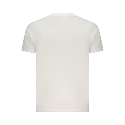 White Cotton Men's T-Shirt