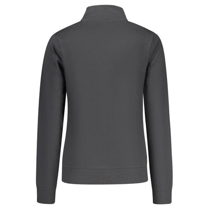 Black Cotton Women's Sweatshirt