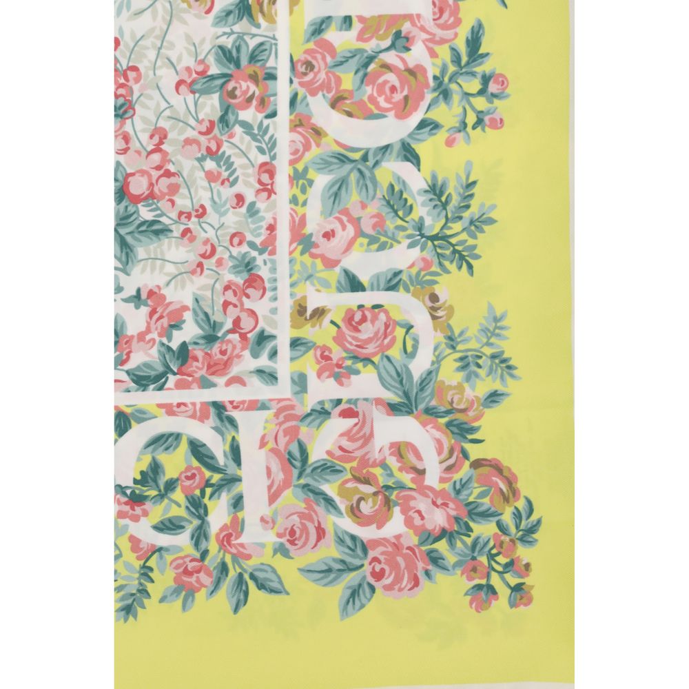 Multicolor Silk Scarf