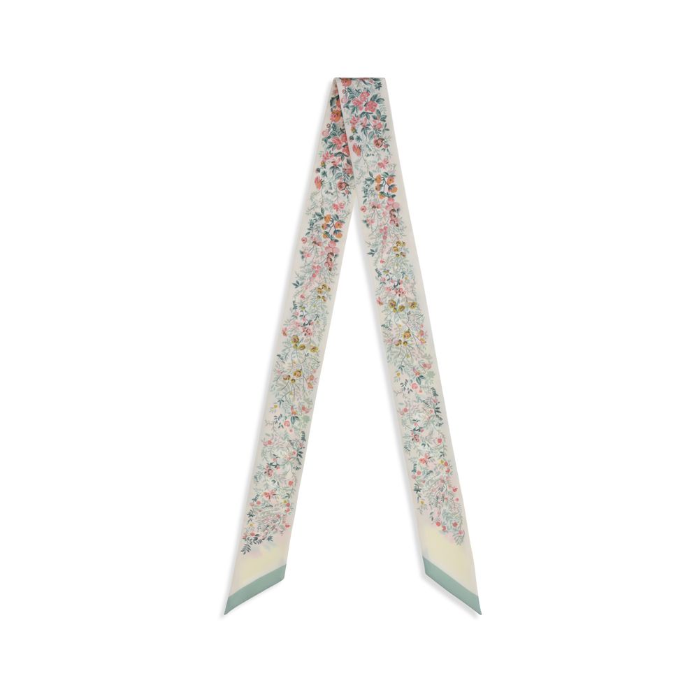 Multicolor Silk Scarf
