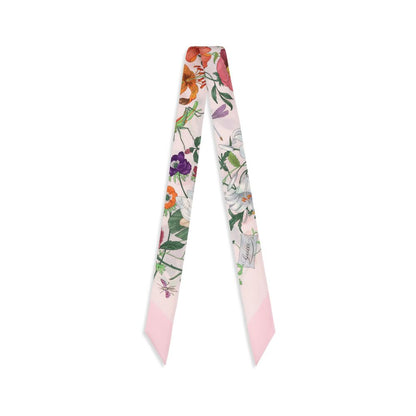 Multicolor Silk Scarf