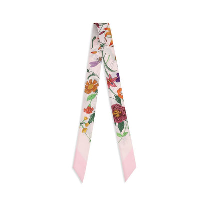 Multicolor Silk Scarf