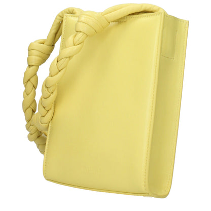 Yellow Leather Crossbody Bag