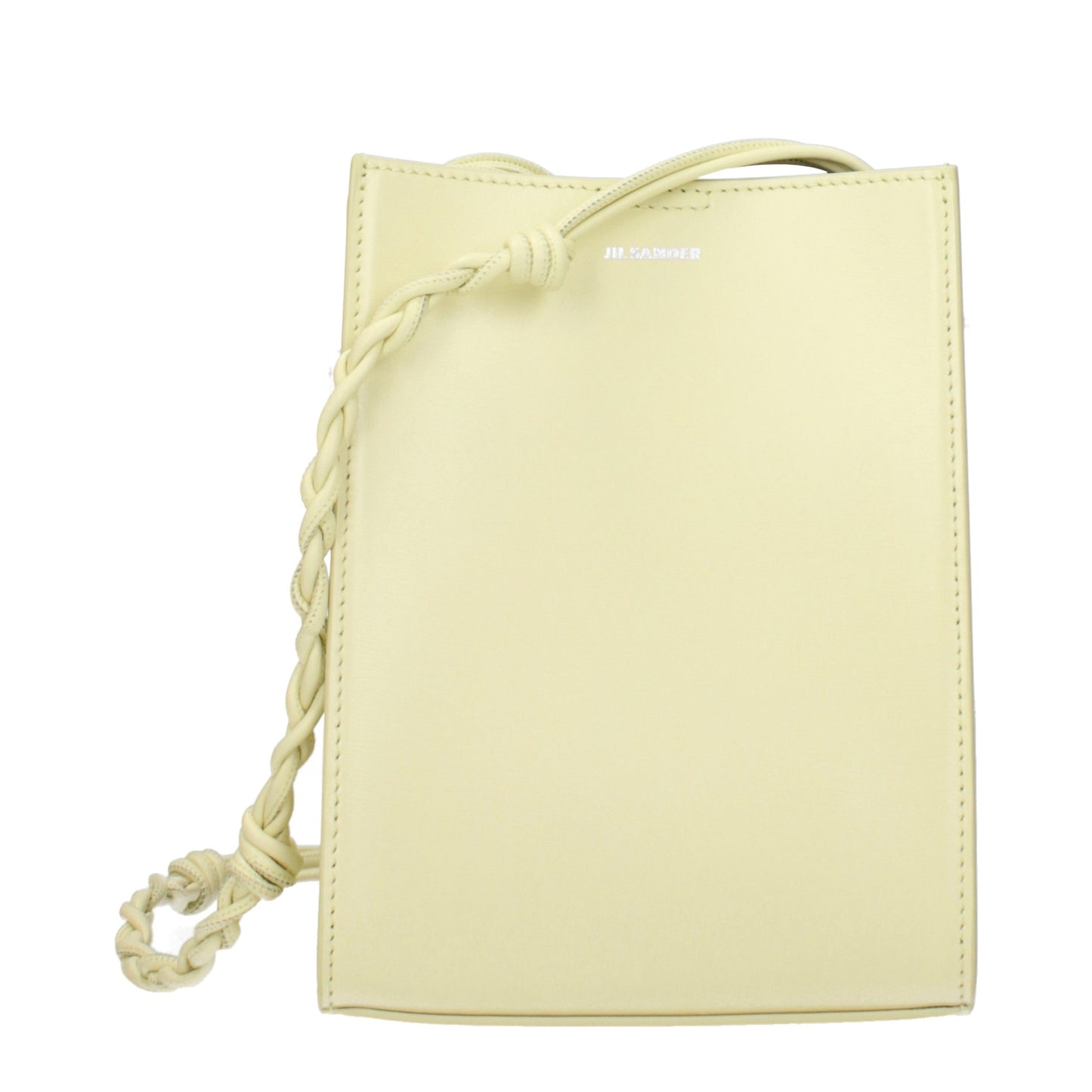 Yellow Leather Crossbody Bag