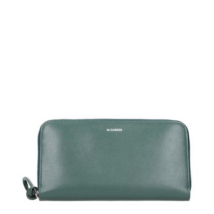 Green Leather Wallet