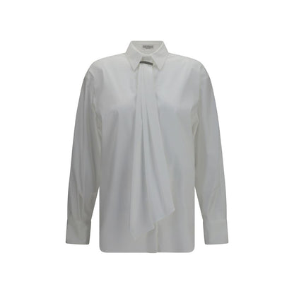 White Cotton Dress Shirt