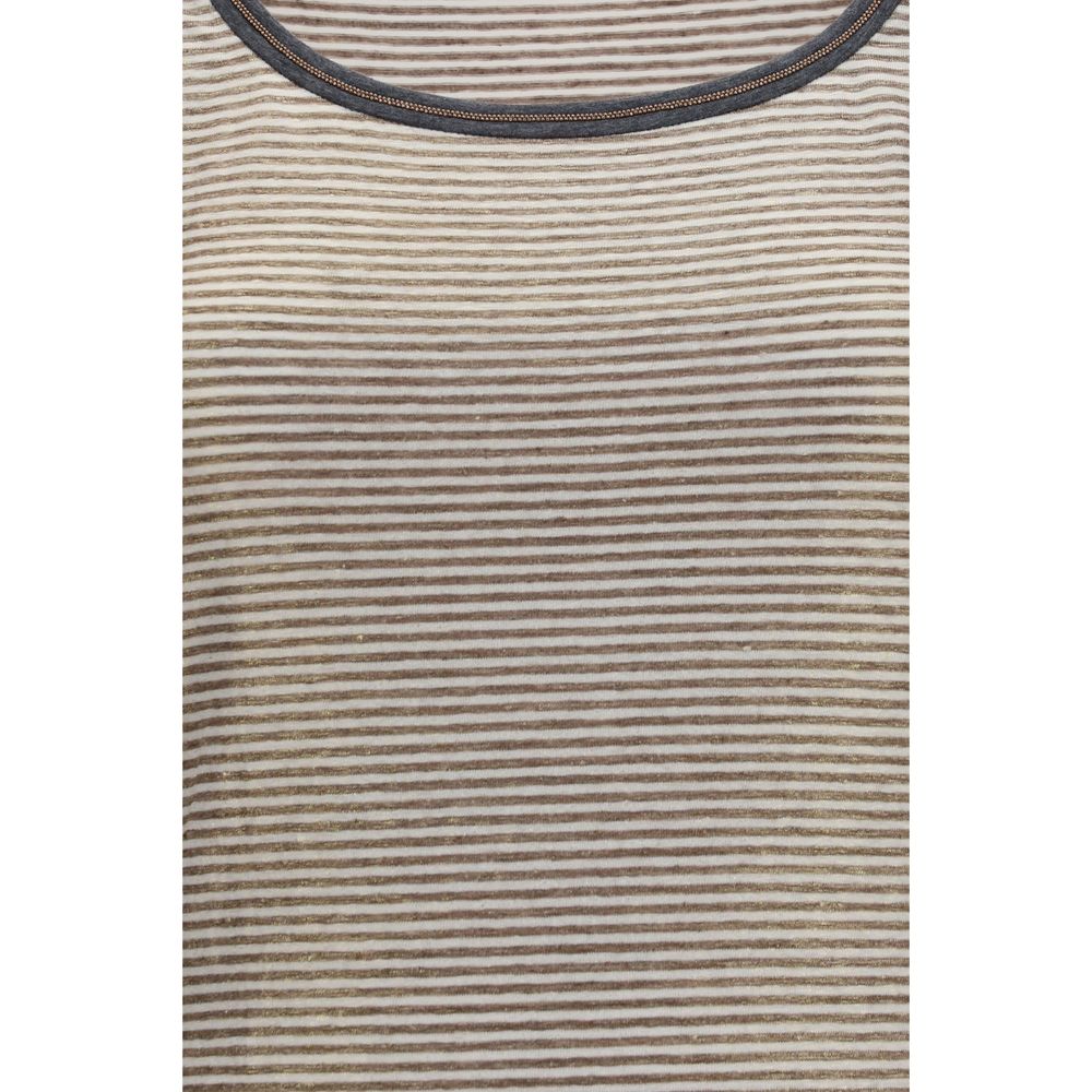 Beige Linen Tank Tops