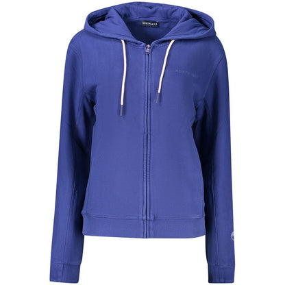 Blue Cotton Women's Hoodie