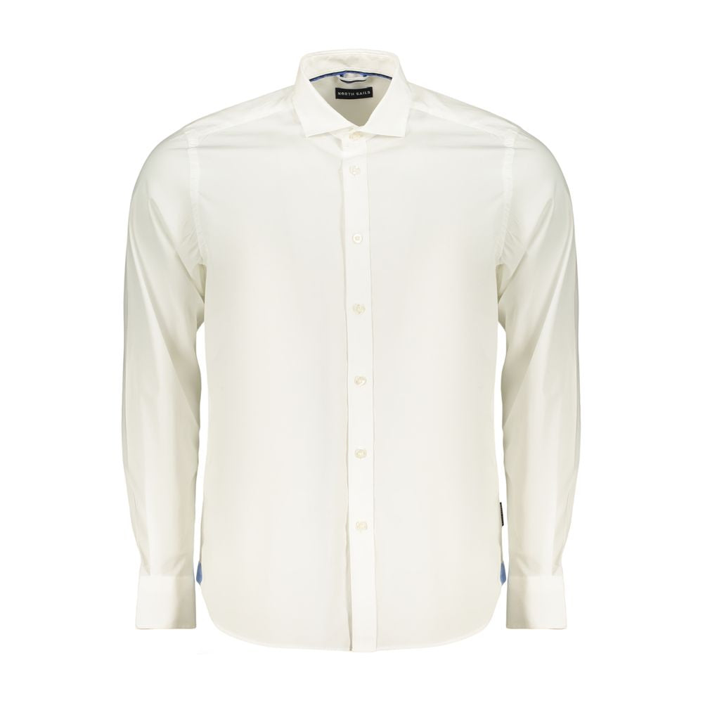 White Cotton Dress Shirt