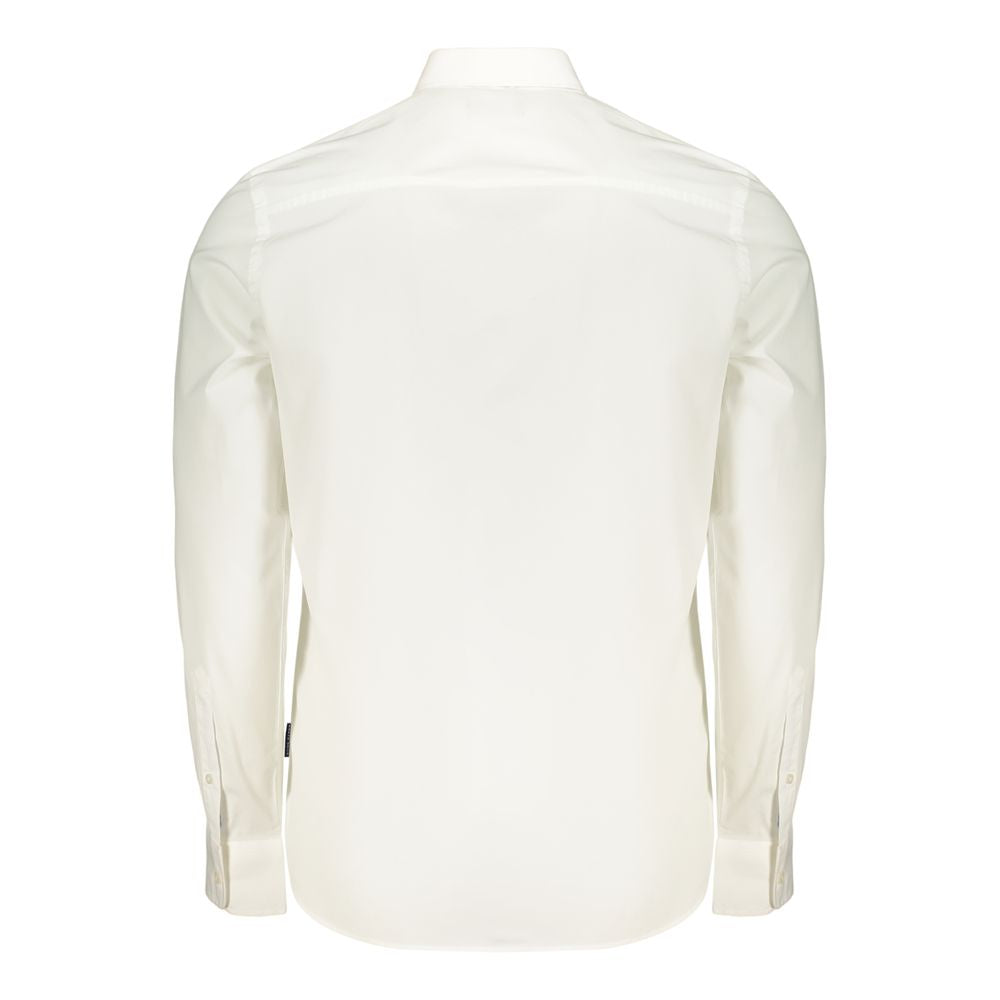 White Cotton Dress Shirt