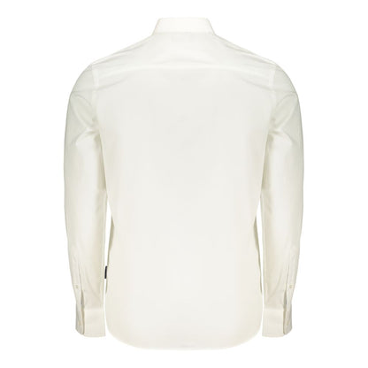White Cotton Dress Shirt