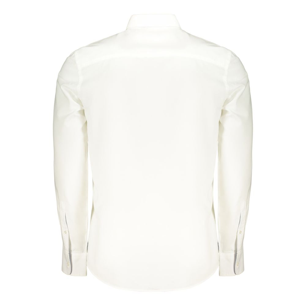 White Cotton Dress Shirt