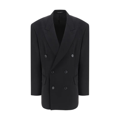 Black Wool Oves Aries Blazer