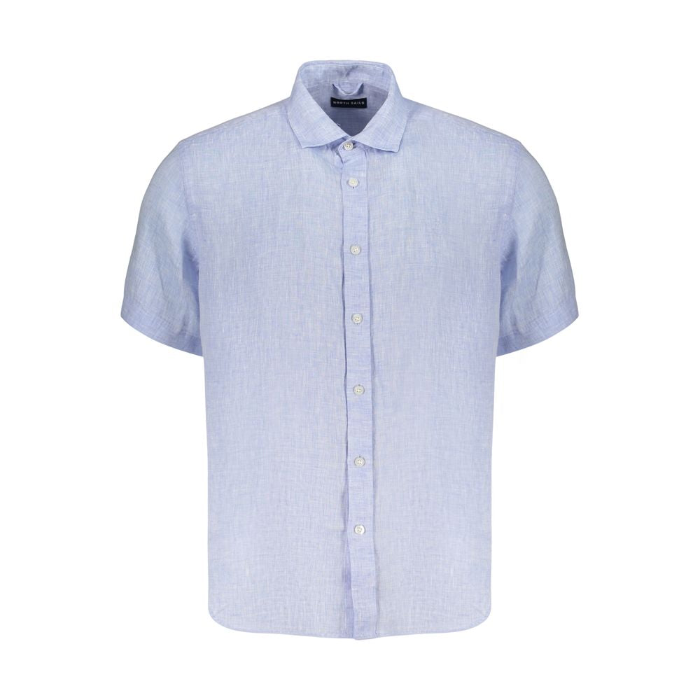Azzurro Linen Mens Shirt