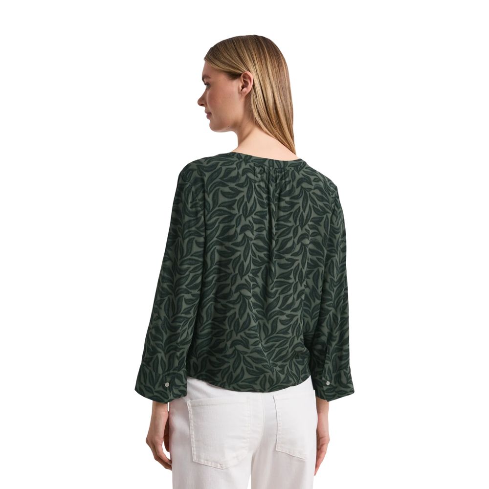 Bicolor Viscose Blouse