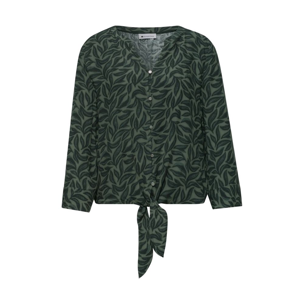 Bicolor Viscose Blouse