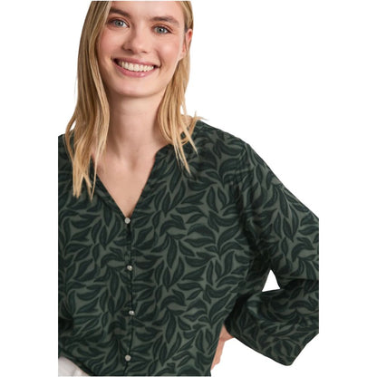 Bicolor Viscose Blouse