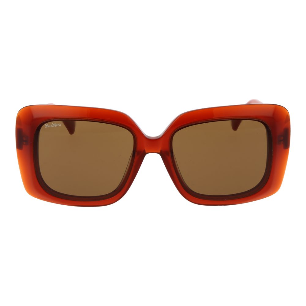 Orange Acetate Sunglasses