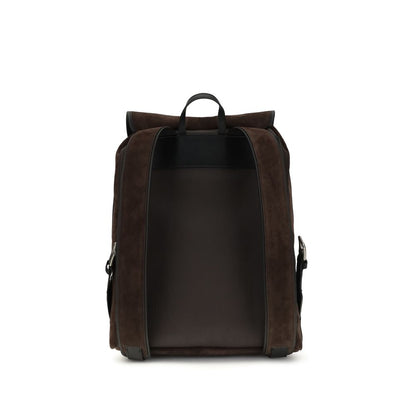 Brown Calf Leather Bos Taurus Backpack