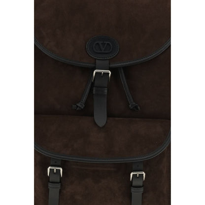 Brown Calf Leather Bos Taurus Backpack