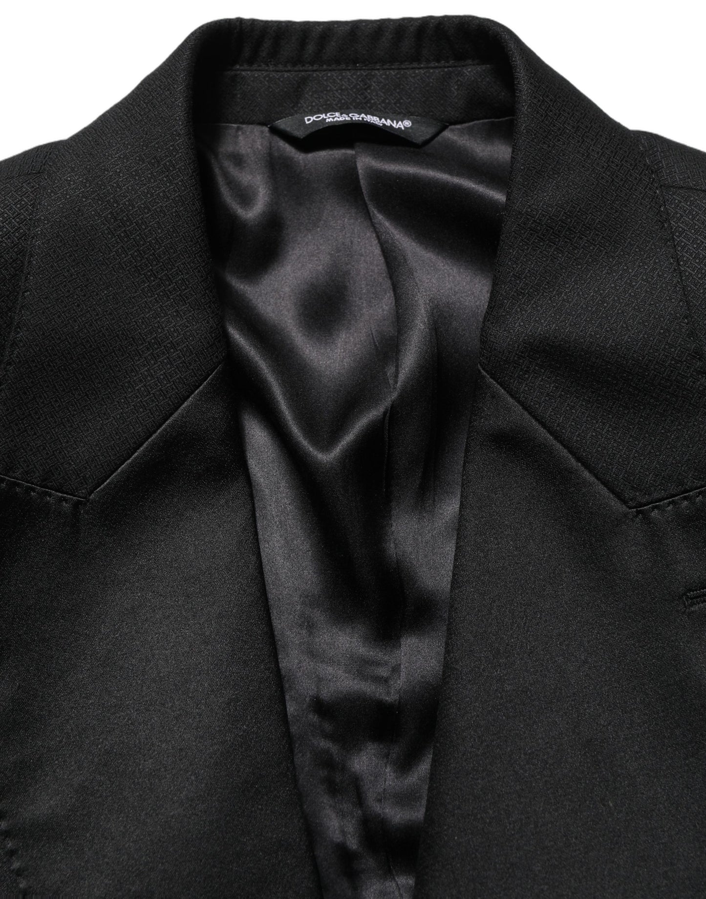 Black Wool Slim Fit Formal 2 Piece Men Suit