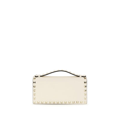 Beige Calf Leather Bos Taurus Wallet