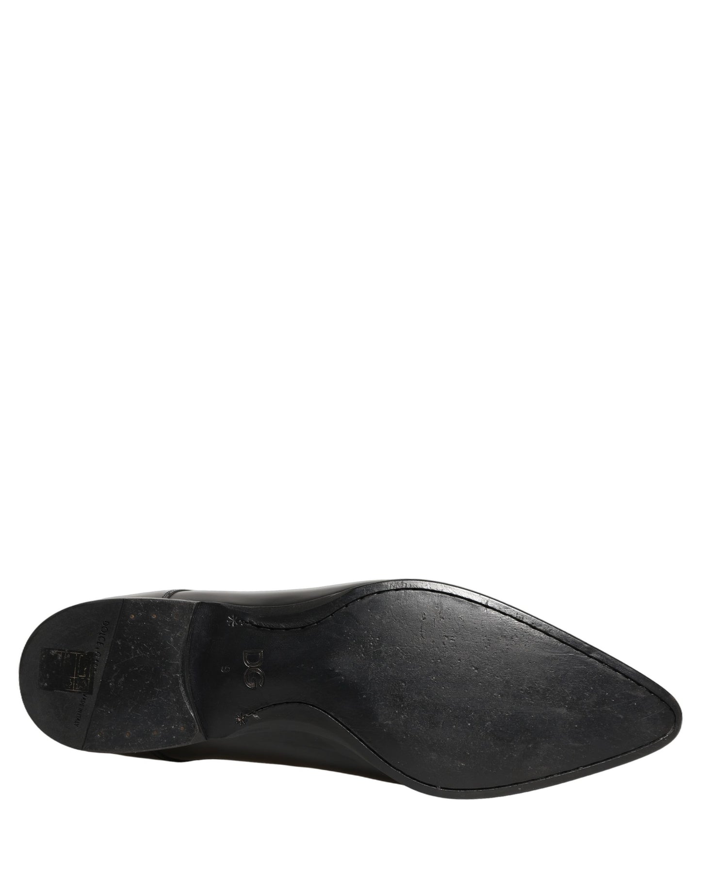 Black Leather Derby Dress Men Formal Shoes