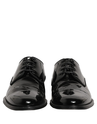 Black Leather Men Derby Dress Men Formal Shoes