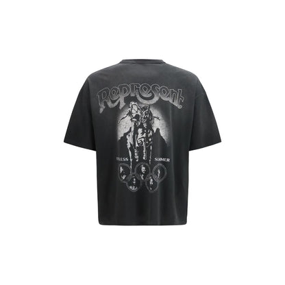Gray Cotton T-Shirt