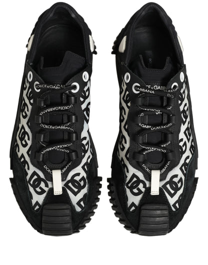 Black Logo Lace Up Low Top NS1 Men Sneakers Shoes