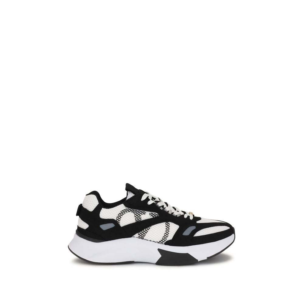 Multicolor Polyester Low Top Sneakers