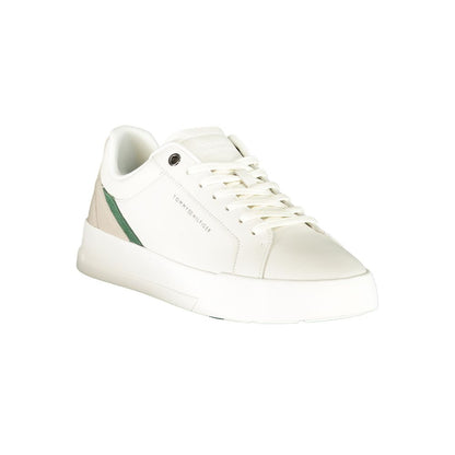 Bianco Polyurethane Uomo Sneaker