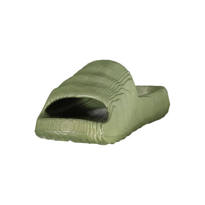 Green Polyurethane Men's Slipper