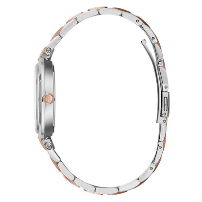 Gray Stainless Steel Dress Watch