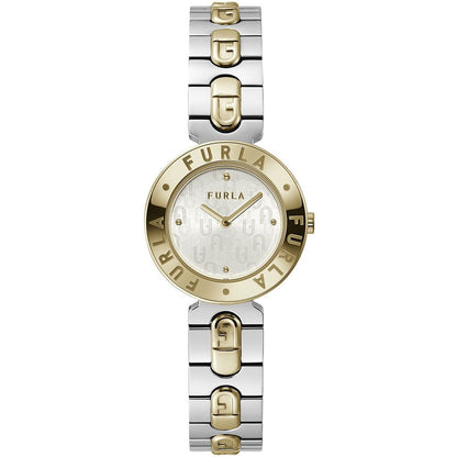 Gray Stainless Steel Dress Watch