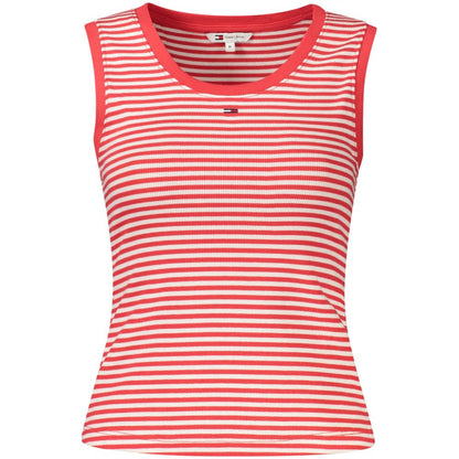 Red Cotton Women's Tank Top