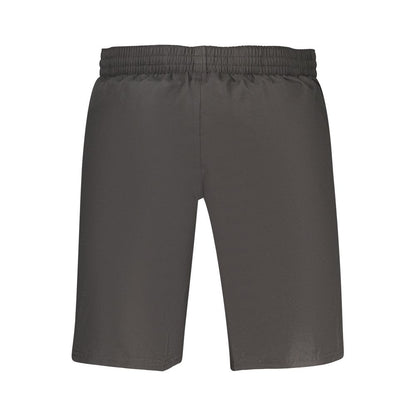 Black Polyester Men's Boxer