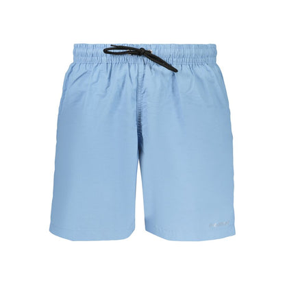 Azzurro Polyamide Men's Swimwear