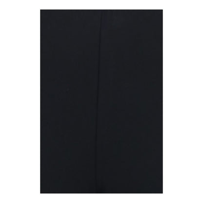 Black Viscose Flared Pants