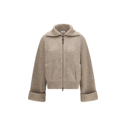 Beige Cashmere Sweatshirt