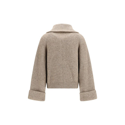 Beige Cashmere Sweatshirt