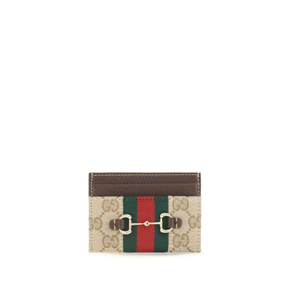 Beige Fabric Wallet
