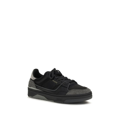 Black Calf Leather Bos Taurus Low Top Sneakers