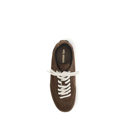 Brown Calf Leather Bos Taurus Low Top Sneakers