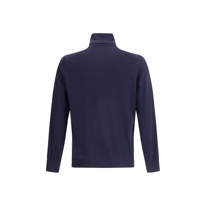 Blue Wool Oves Aries Turtleneck