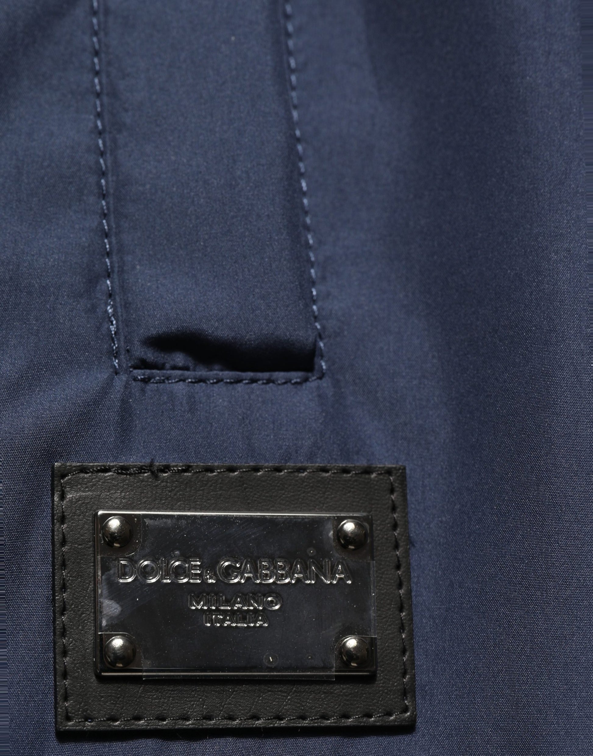 Dark Blue Polyester Jogger Sweatpants Pants