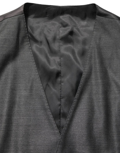 Gray MARTINI Slim Fit Formal 3 Piece Suit