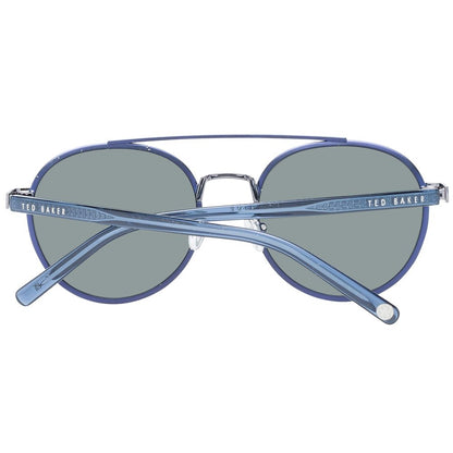 Blue Metal Sunglasses